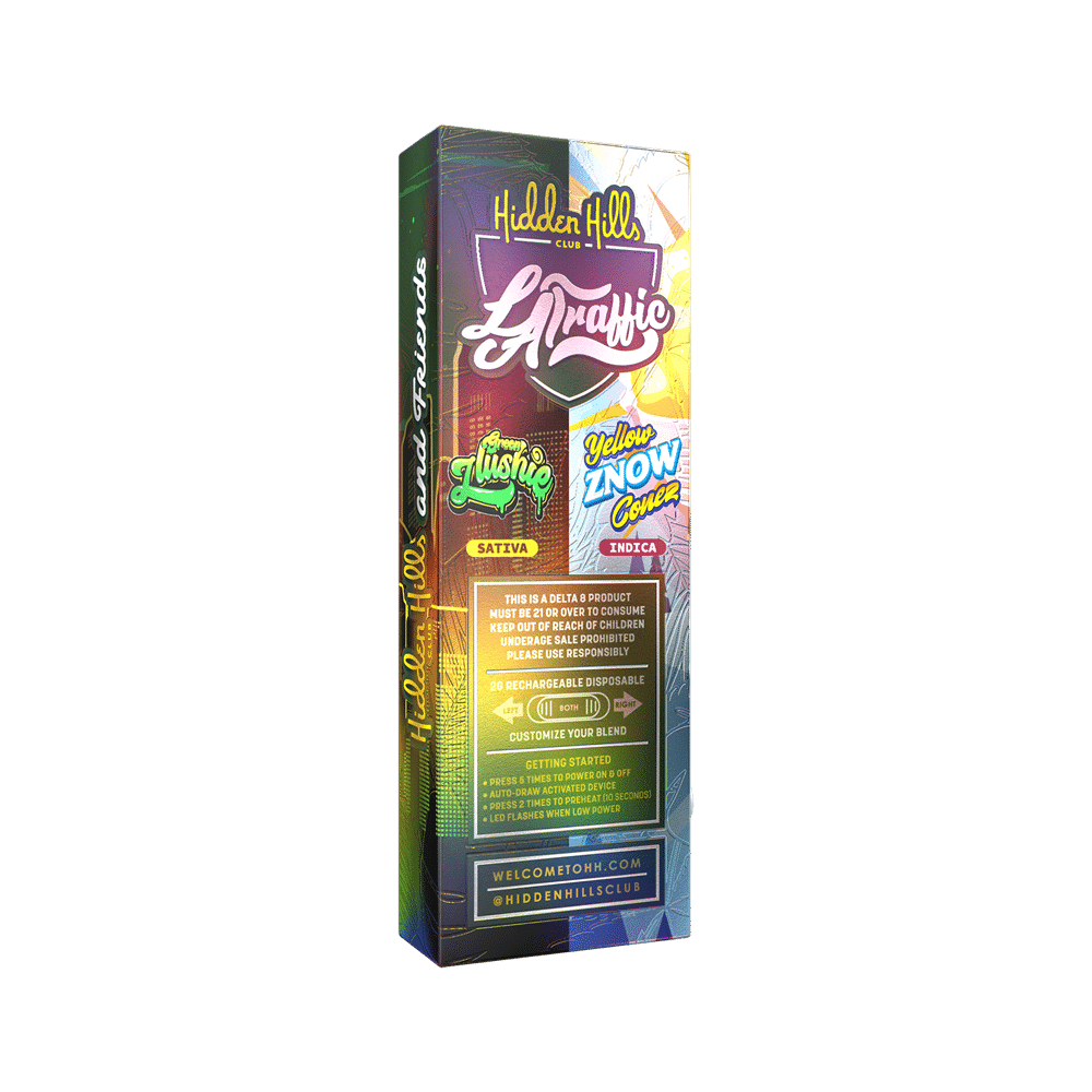 Hidden Hills X LA Traffic Disposable Vape