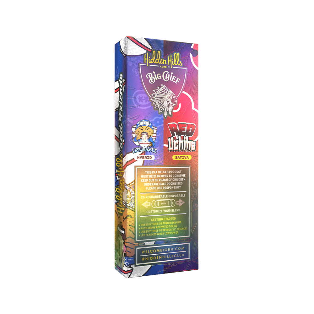 Hidden Hills X Big Chief Disposable Vape